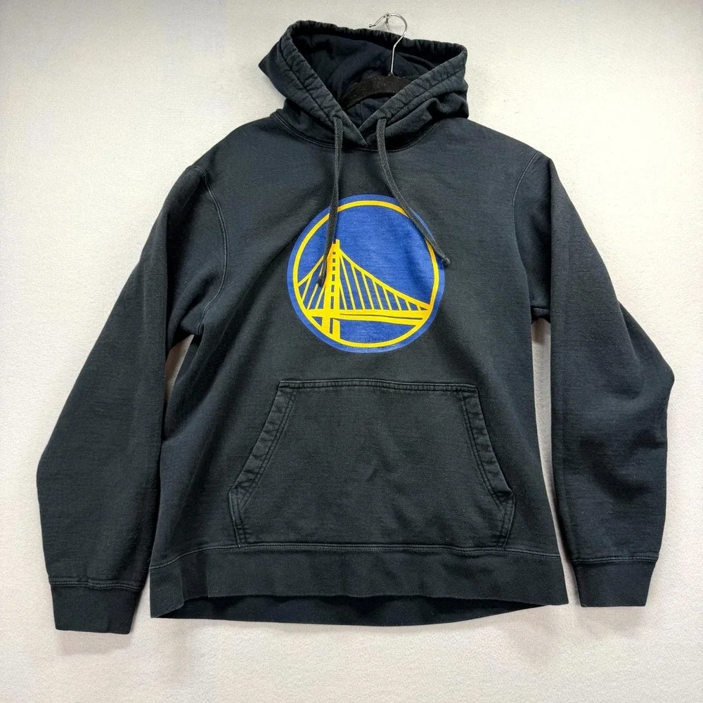 Golden State Warriors Steph Curry Hoodie Mens Medium Black‎ Fanatics NBA BBall